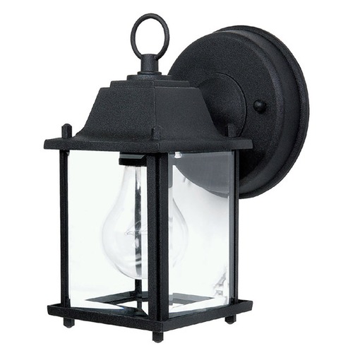HomePlace by Capital Lighting Outdoors Black Outdoor Wall Light by Capital Lighting 9850BK