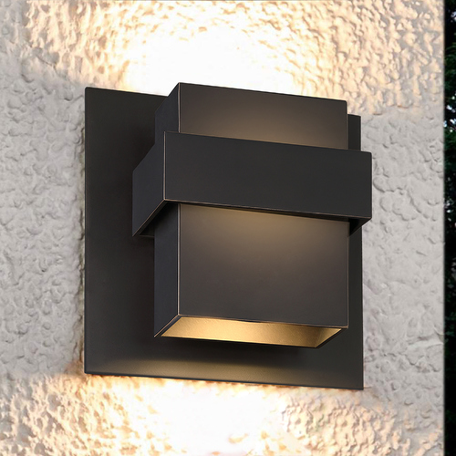 Modern Forms by WAC Lighting Pandora 9-Inch LED Wall Light in Oil Rubbed Bronze by Modern Forms WS-W30509-ORB