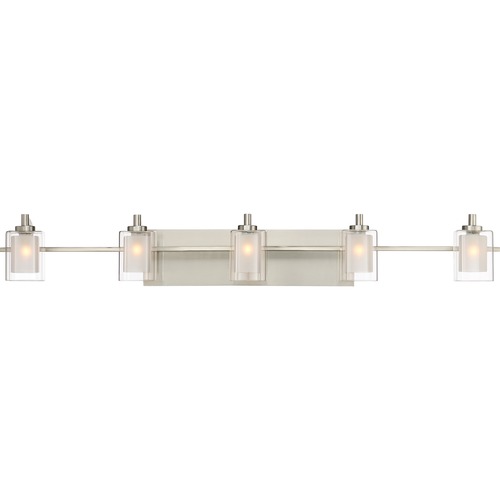 Quoizel Lighting Kolt Brushed Nickel LED Bathroom Light by Quoizel Lighting KLT8605BNLED