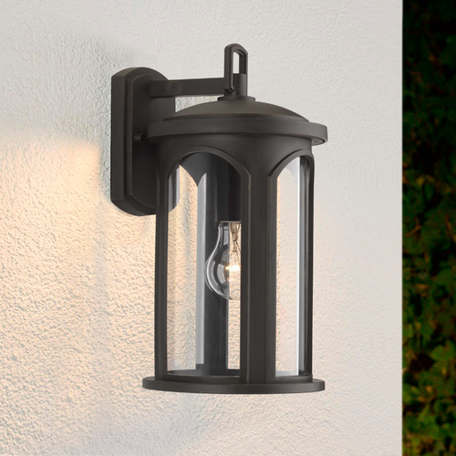 Gables Antique Bronze Outdoor Wall Light by Progress Lighting