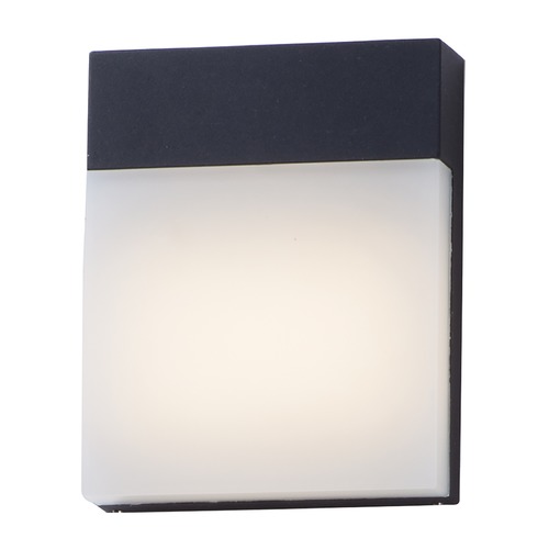 Eyebrow Black LED Outdoor Wall Light by Maxim Lighting