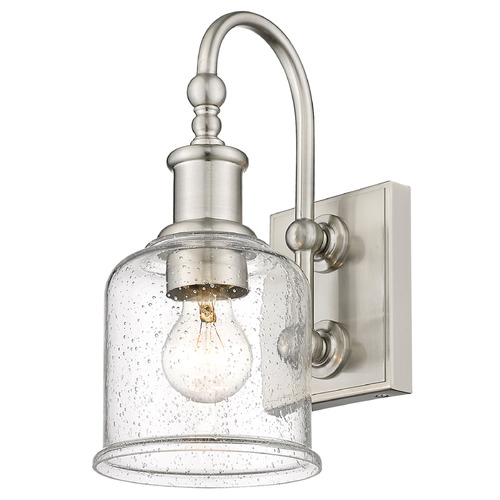 Z-Lite Bryant Brushed Nickel Sconce by Z-Lite 734-1S-BN