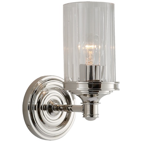 Visual Comfort Signature Collection Alexa Hampton Ava Sconce in Polished Nickel by Visual Comfort Signature AH2200PNCG