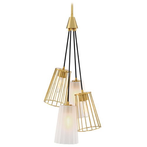 Designers Fountain Liana Brushed Gold Chandelier