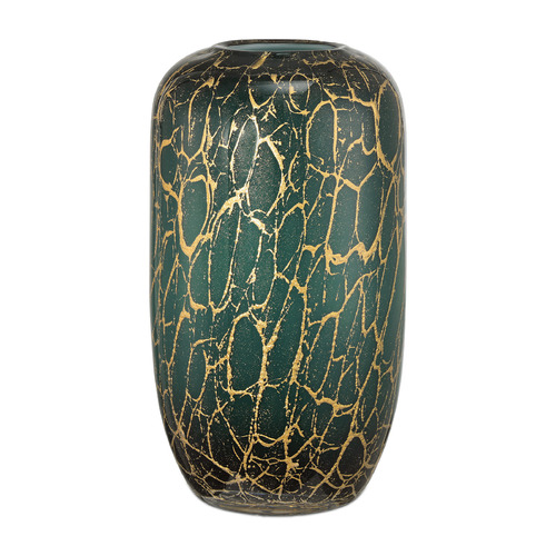Currey and Company Vitry Green & Gold Vase