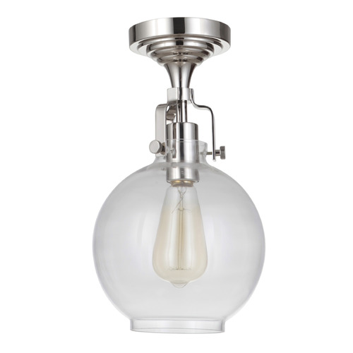 State House Polished Nickel Semi-Flush Mount by Craftmade Lighting