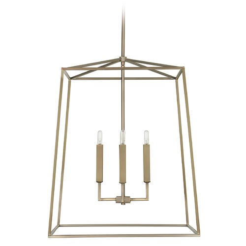 Capital Lighting Thea 22-Inch Pendant in Aged Brass by Capital Lighting 537643AD