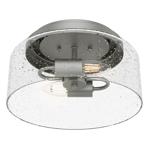 Hartland Matte Silver Flush Mount by Hunter Fan Company