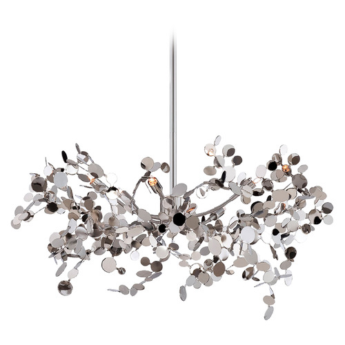 Eurofase Lighting Divo 26-Inch Pendant in Polished Nickel by Eurofase Lighting 25623-017