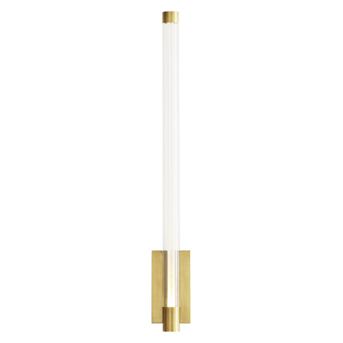 Visual Comfort Modern Collection Kelly Wearstler Phobos 277V LED Sconce in Brass by Visual Comfort Modern 700WSPHB21NB-LED927-277