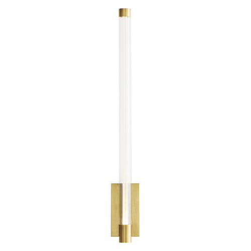 Kelly Wearstler Phobos 277V LED Sconce in Brass by Visual Comfort Modern