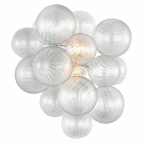Visual Comfort Signature Collection Julie Neill Talia Sconce in Plaster White by VC Signature JN2005PWCG