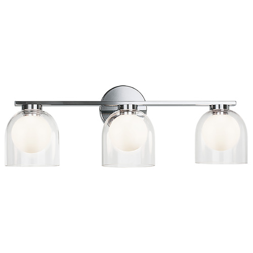 Matteo Lighting Matteo Lighting Derbishone Chrome LED Bathroom Light W60703CHCL