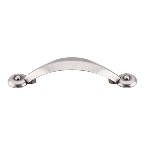 Top Knobs Hardware Cabinet Pull in Pewter Antique Finish M1732