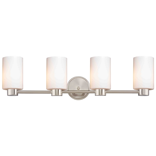Lighting Aon Fuse Satin Nickel Bathroom Light