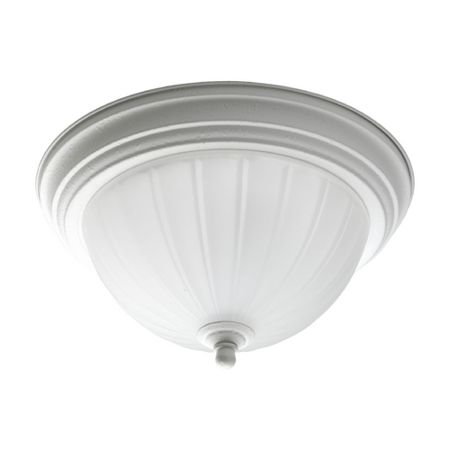 Progress Lighting 11.38-Inch Flush Mount in White by Progress Lighting P3816-30