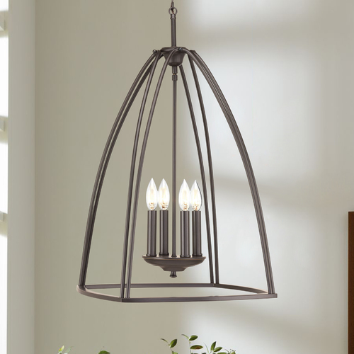 Tally Antique Bronze Pendant by Progress Lighting