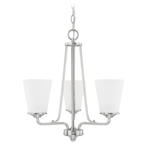 HomePlace by Capital Lighting Braylon 18.25-Inch Chandelier in Brushed Nickel by HomePlace by Capital Lighting 414131BN-331