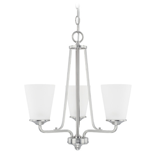 Braylon 18.25-Inch Chandelier in Brushed Nickel by HomePlace by Capital Lighting