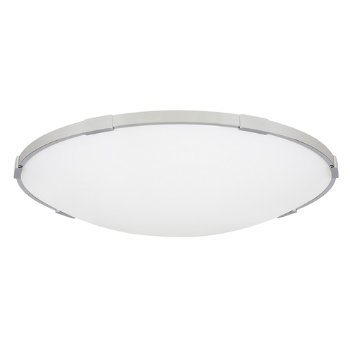 Visual Comfort Modern Collection Sean Lavin Lance 24-Inch 277V 2700K LED Flush Mount in Chrome by VC Modern 700FMLNC24C-LED927-277