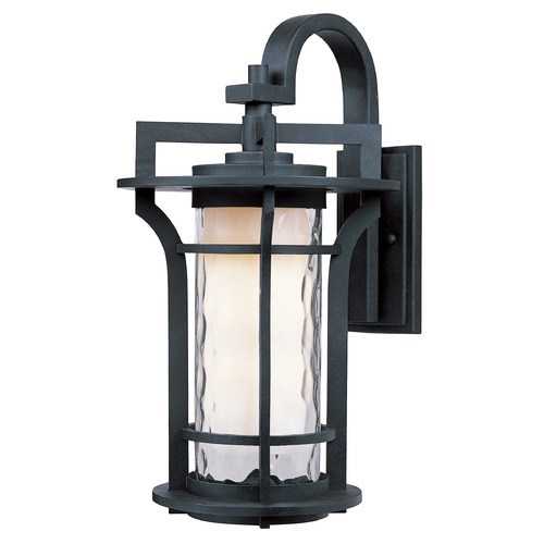 Maxim Lighting Maxim Lighting Oakville LED E26 Black Oxide LED Outdoor Wall Light 65784WGBO