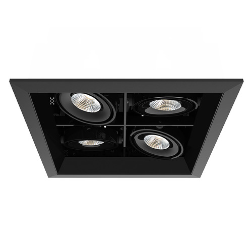 Eurofase Lighting Black & Black LED Recessed Kit by Eurofase Lighting TE164BLED-40-4-01