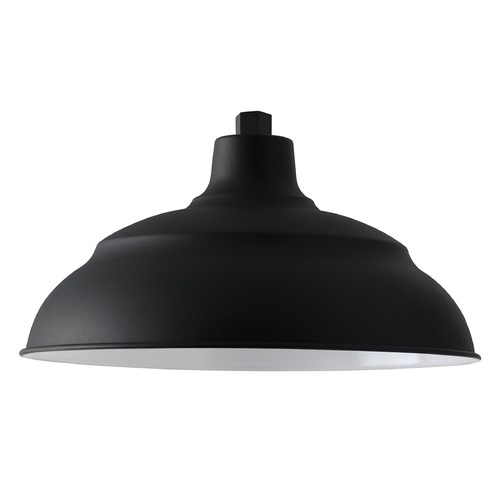 HomePlace by Capital Lighting RLM 16.75-Inch Warehouse Lamp Shade in Black by HomePlace by Capital Lighting 936316BK