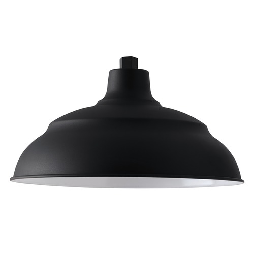 RLM 16.75-Inch Warehouse Lamp Shade in Black by HomePlace by Capital Lighting