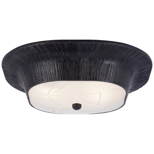 Kelly Wearstler Utopia Flush Mount in Aged Iron by Visual Comfort Signature