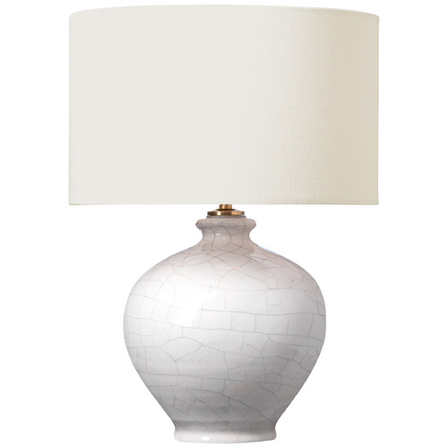 Visual Comfort Signature Collection Aerin Gaios Crackled Ivory LED Accent Lamp