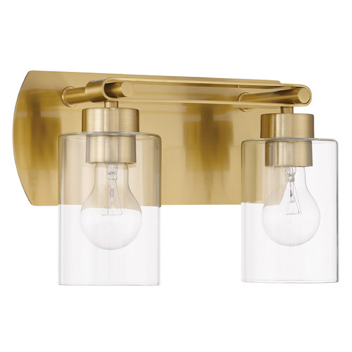 Craftmade Lighting Hendrix Satin Brass Bathroom Light