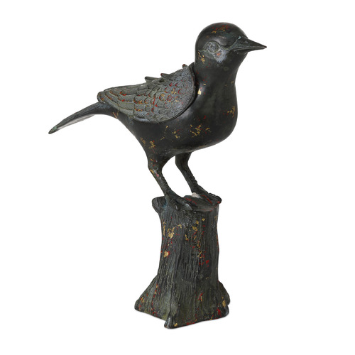 Currey and Company Han Dark Bronze Sculpture