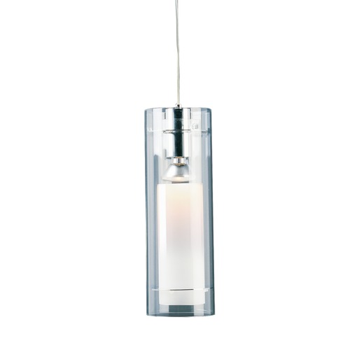 Frost Mini Pendant in Polished Chrome by ET2 Lighting
