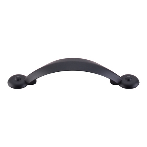 Top Knobs Hardware Cabinet Pull in Flat Black Finish M1733