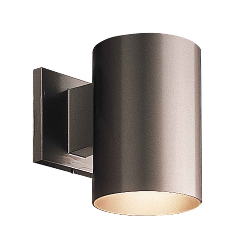 Cylinder Antique Bronze Outdoor Wall Light by Progress Lighting