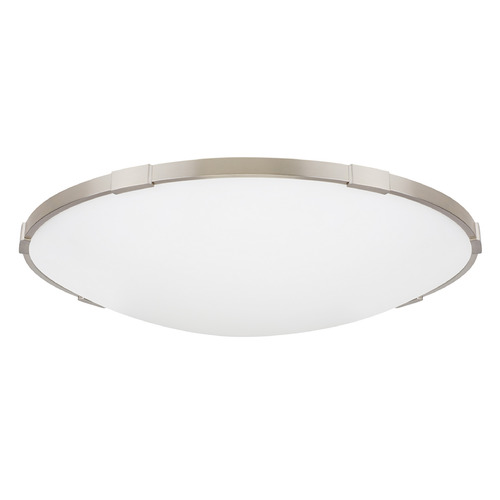 Visual Comfort Modern Collection Sean Lavin Lance 24-Inch 277V 2700K LED Flush Mount in Nickel by VC Modern 700FMLNC24S-LED927-277