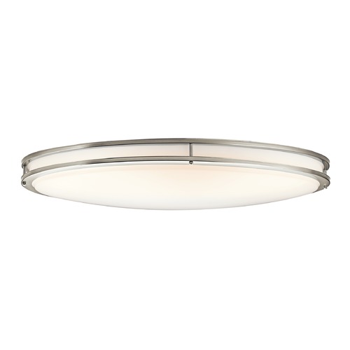 Transitional LED Flush Mount Light Brushed Nickel Avon by Kichler Lighting