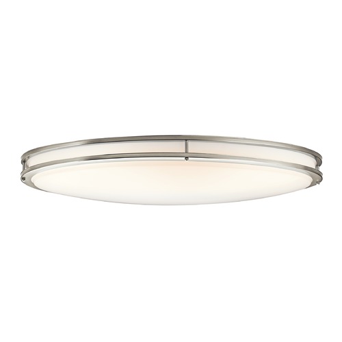 Kichler Lighting Transitional LED Flush Mount Light Brushed Nickel Avon by Kichler Lighting 10789NILED