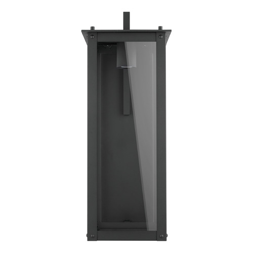 Capital Lighting Hunt 29-Inch Outdoor Wall Lantern in Black by Capital Lighting 934641BK-GL