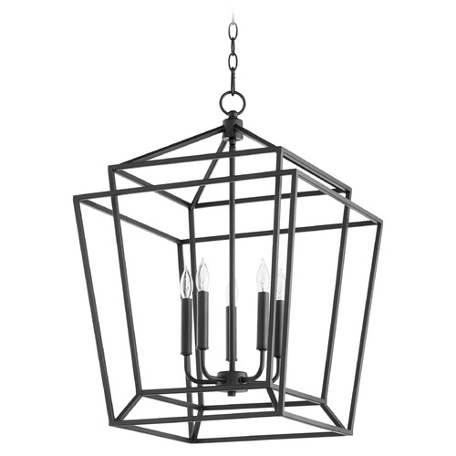 Quorum Lighting Monument Noir Pendant by Quorum Lighting 8807-5-69