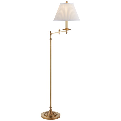 Visual Comfort Signature Collection E.F. Chapman Dorchester Swing Lamp in Antique Brass by Visual Comfort Signature CHA9121ABS