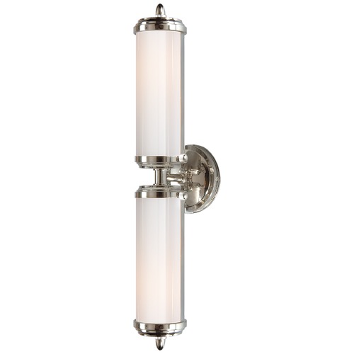 Visual Comfort Signature Collection Thomas OBrien Merchant Bath Light in Chrome by Visual Comfort Signature TOB2207CHWG