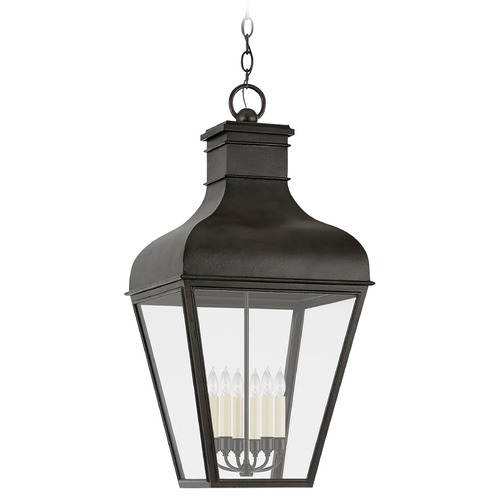 Chapman & Myers Fremont Lantern in French Rust by Visual Comfort Signature