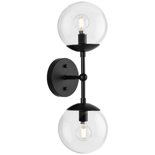 Progress Lighting Progress Lighting Atwell 1-Light Matte Black Mini Pendant P710114-31M