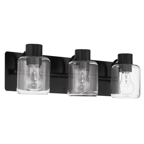 Craftmade Lighting Rori Flat Black Bathroom Light