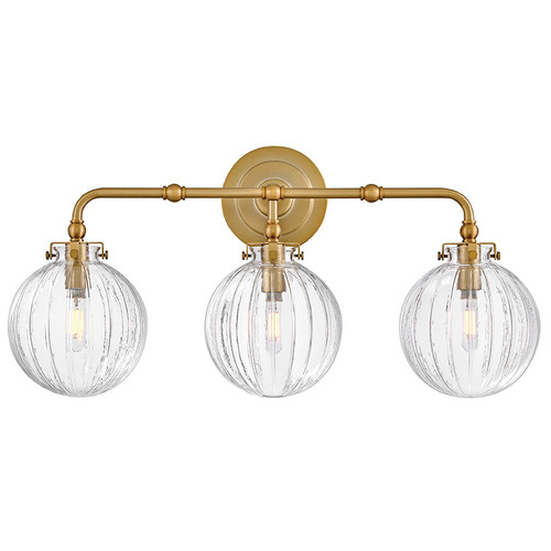 Hinkley Hinkley Helene Lacquered Brass LED Bathroom Light 57413LCB