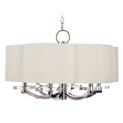 Hudson Valley Lighting Garrison 26-Inch Chandelier in Polished Nickel by Hudson Valley Lighting 1426-PN