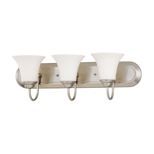 Nuvo Lighting Bathroom Light in Brushed Nickel by Nuvo Lighting 60/1834