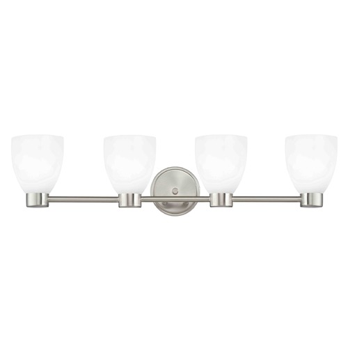 Design Classics Lighting Lighting Aon Fuse Satin Nickel Bathroom Light 1804-09 GL1024MB