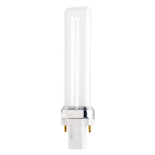 7W G23 Base Compact Fluorescent Bulb 3500K by Satco Lighting